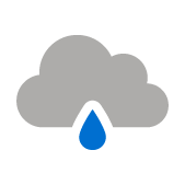 Couvert avec pluie