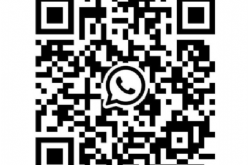 QR code per iscriversi al canale whatsapp Pontboset Informa