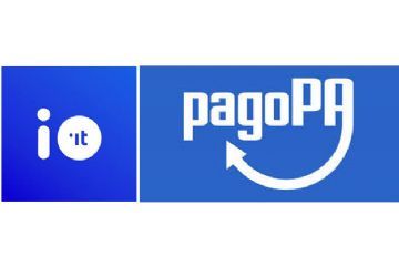 scritta io.it  e pagoPA